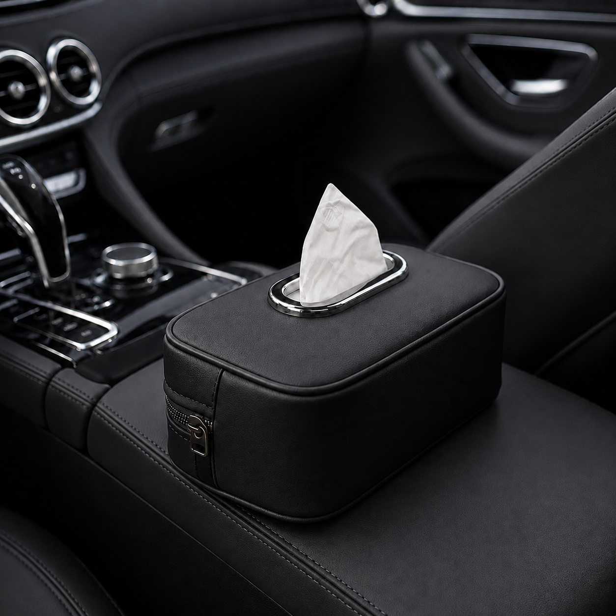 Luxury Car Tissue Holder